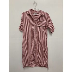 Public School New York Women's Striped Shirt Dress SZ 6